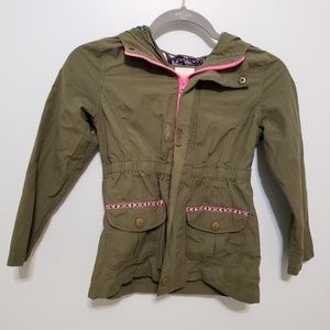 Girls Olive green jacket Sz. Small